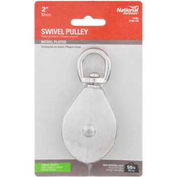 2 Swivel Eye Pulley