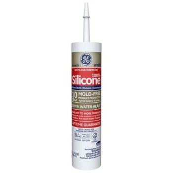 Silicone II Kitchen & Bath Sealant, White - 10.1 oz