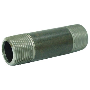 Pipe Nipple, Galvanized Steel - 1" x 8"