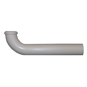 PVC Trap Wall Bend, White - 1-1/2" x 7"