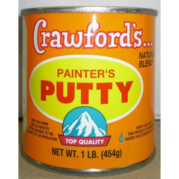 Painters Putty, Lead Free White - 1/2 Pint