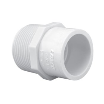 Charlotte Pipe 1" x 3/4" PVC Sch 40 Reducing Male Adapter