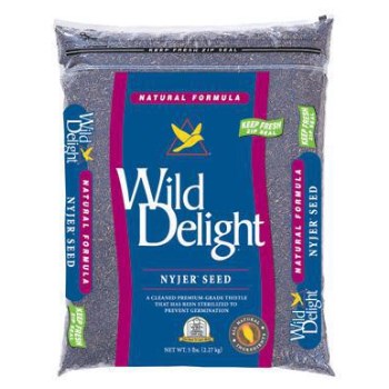 Wild Delight Premium Nyger Seed, 5 Lb Bags