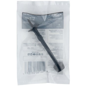 National 1405 Rigid Door Stop, Matte Black - 4"