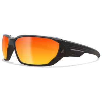 Edge Dawson Safety Glasses, Aqua Precision Red Mirror