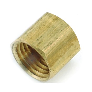 Lead-Free Brass Cap - 1/4"