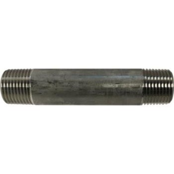 Stainless Steel Pipe Nipple - 3/8" x 4"