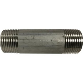Stainless Steel Pipe Nipple - 1" x 6"
