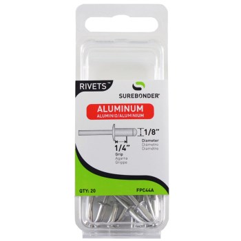 FPC Surebonder Aluminum Blind Rivet, 1/8" - Medium, 20pk