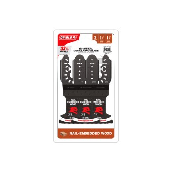 Diablo Demo Demon Bi-Metal Oscillating Blade - 1-3/4", 3pk
