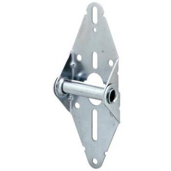 Garage Door Hinge # 1  - Galvanized Steel - 14 gauge