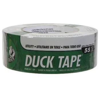 Duck Tape, Silver Basic Utility Grade ~ 1.88"  x 55 Yd 