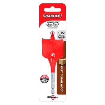Diablo Spade Bit - 1-1/2" x 4"