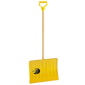 Snow Shovel and Pusher, 18 x 12 inches Blade
