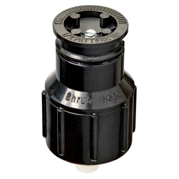 Shrub Head Sprinkler, Fixed Nozzle - Half Pattern