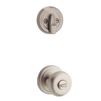 Kwikset Montara Handleset Juno Interior Pack - Satin Nickel