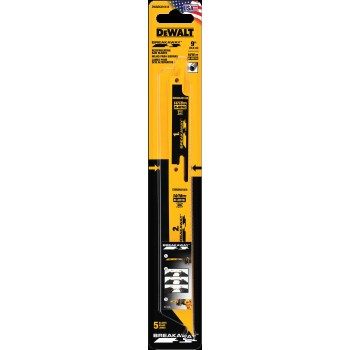 Breakaway Reciprocating Saw Blades - 9", 5pk