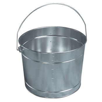 Metal Paint Pail with Handle - 5 Qt