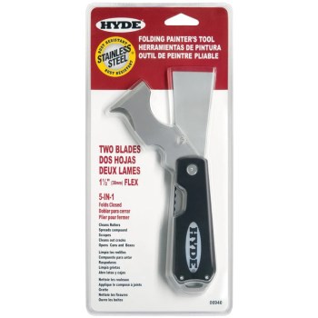 Dual Blade Folding Painter's Tool