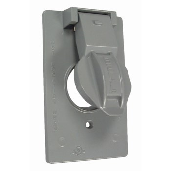 Vertical Cover, Weather Proof Single Gang