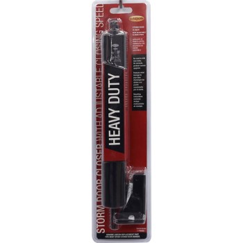 Heavy Duty Storm Door Closer   Black