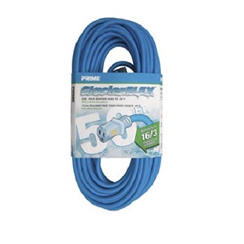 Prime Glacier Flex Cold Weather Cord - 16/3 x 50 Ft