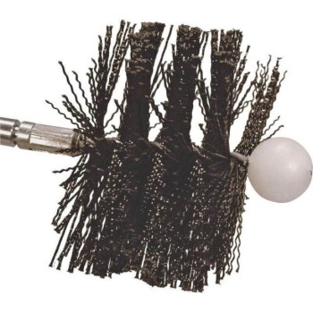 Pellet Stove Round Cleaning Brush ~ 4"