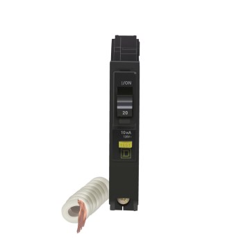 Square D QO 20 Amp GFCI Circuit Breaker, Single Pole