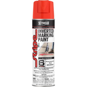 Marking Paint, Fluorescent Red ~ 20oz
