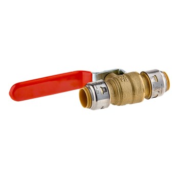 SharkBite Max Push-Fit Ball Valve, Lead Free - 1/2"