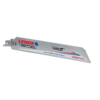 Lenox Lazer CT Carbide Recip Blade, 8 TPI - 9"