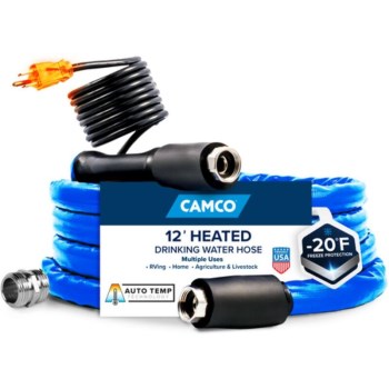 Heated Drinking Water Hose   12 Ft