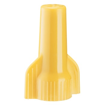 WingGard Wire Connector, Yellow - #22-#10 AWG, 100pk
