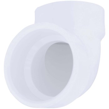 Charlotte Pipe PVC DWV 90-Degree Vent Elbow - 1-1/2"
