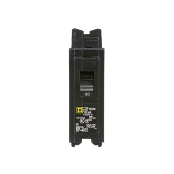 Square D Homeline Single Pole Breaker - 30A
