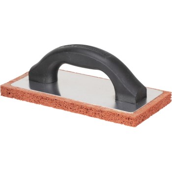 Coarse Red Rubber Float - 9" x 4"