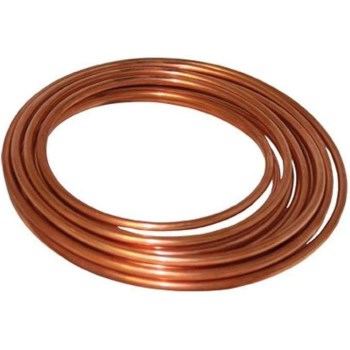 Soft Copper Tubing, Type L - 3/8" x 60 Ft