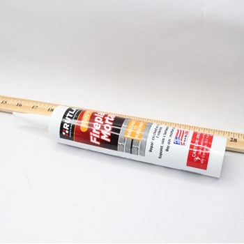 Rutland Fireplace Mortar Cartridge - Black