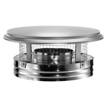 DuraVent DuraPlus All-Fuel Chimney Cap - 8"