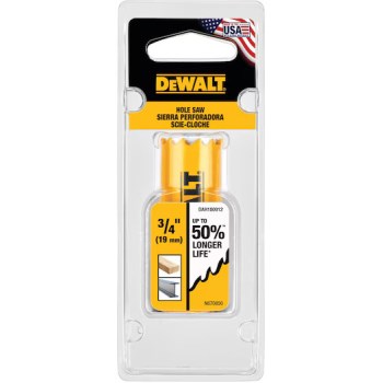 DeWalt Bi-Metal Hole Saw - 3/4"