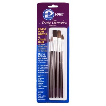 Bristle & Camel Hair Brush Set