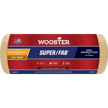 Super/Fab Roller Cover - 9" x 1-1/4" Nap