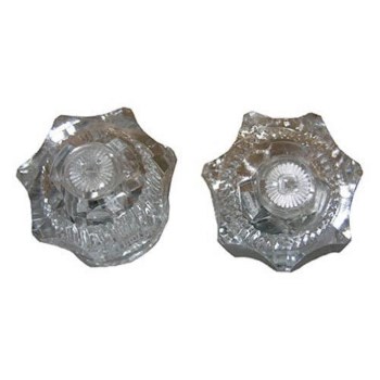 Fits All H & C Handle, Crystal ~ Clear