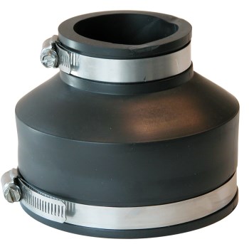 Fernco Flexible Coupling - 4" x 2"
