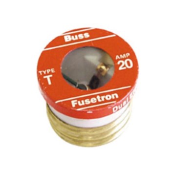 Plug Fuse, Time Delay - 20 Amp, 2pk