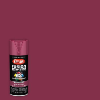 Krylon Fusion Spray Paint - Gloss Red Plum, 12 oz