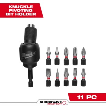ShockWave Knuckle Bit Holder   11 Piece