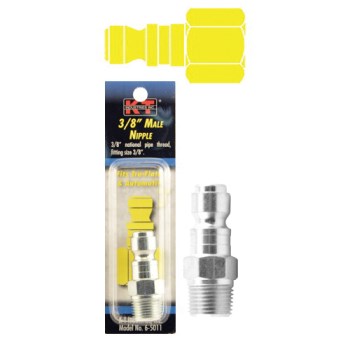 3/8" M NPT 3/8" Nipple