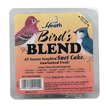 Bird's Blend Suet and Seed Cake - 11.25 oz