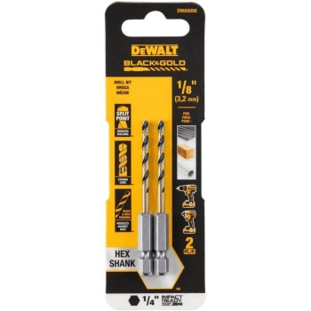 DeWalt High-Speed Steel Drill Bit - 7/64"